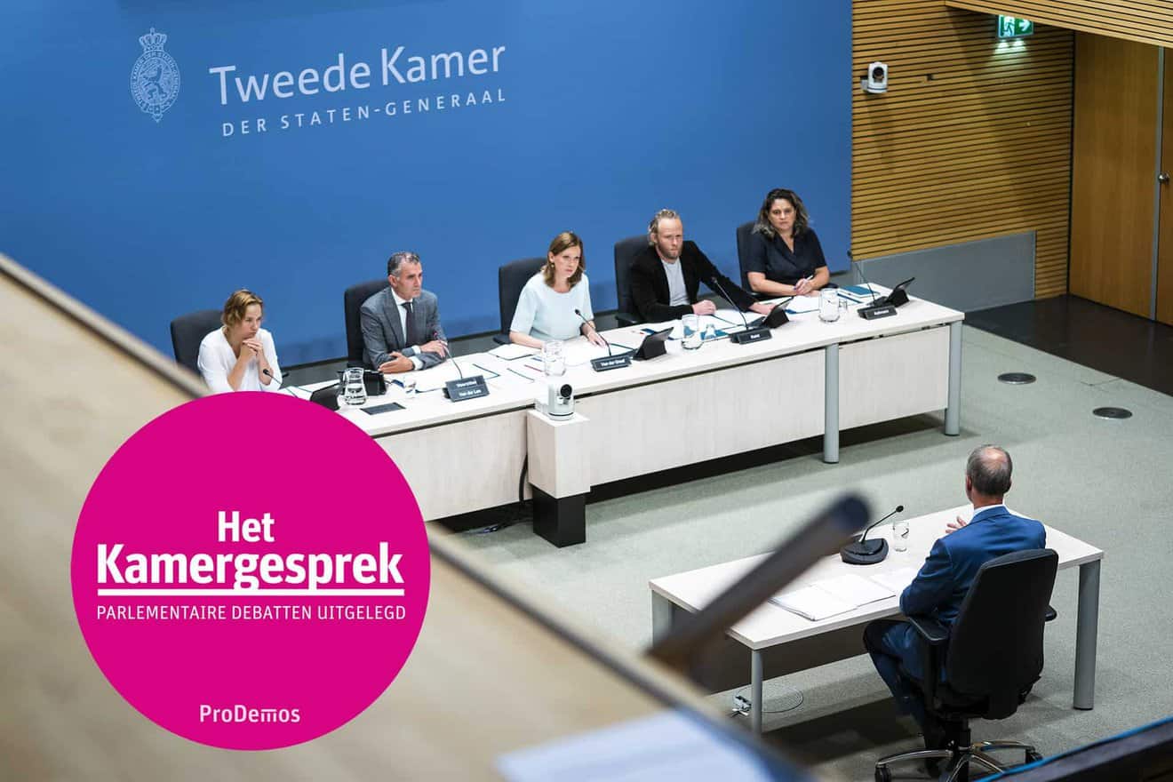 De Parlementaire Enquetecommissie verhoort Henk Kamp over de gaswinning in Groningen