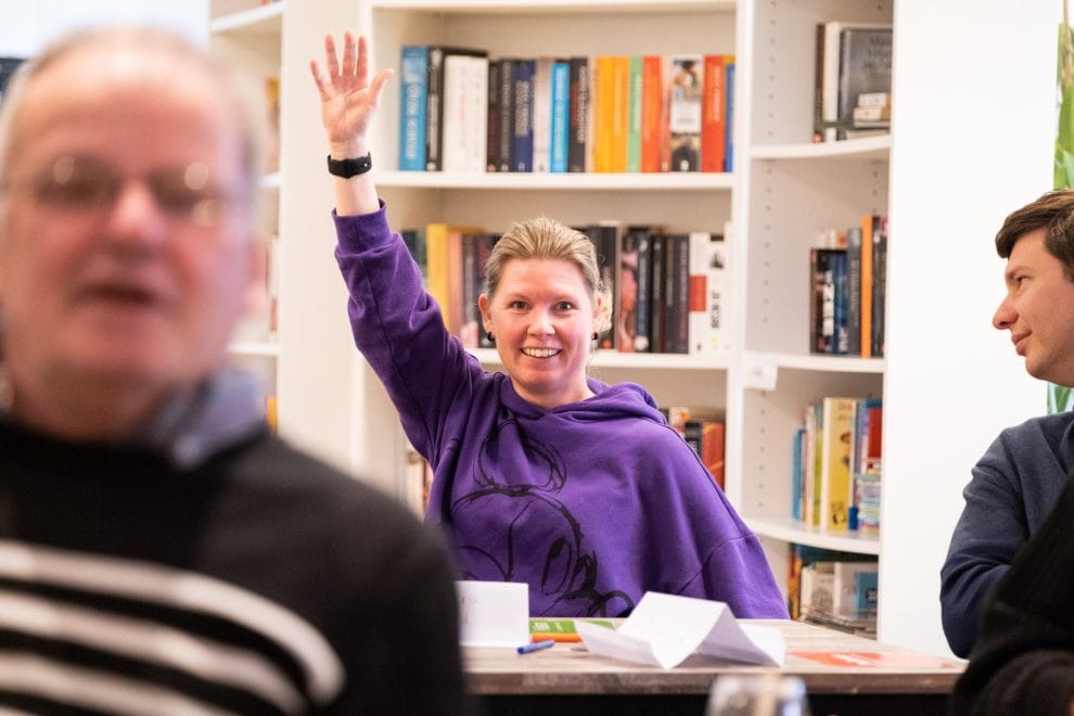 Deelnemer aan de workshop Stem jij ook?